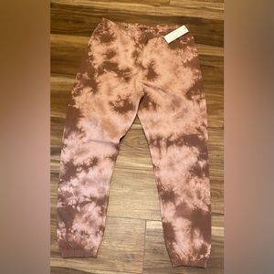 NWT LACAUSA LIGHTWEIGHT COTTON JOGGERS SIZE MEDIUM